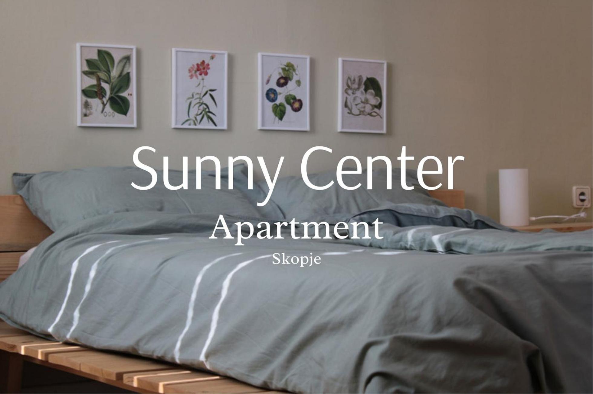 Sunny Center Apartment Skopje Eksteriør bilde